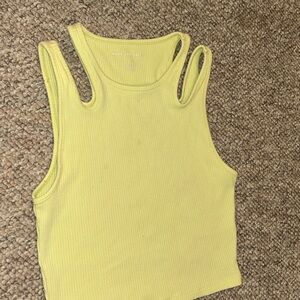 American Eagle Yellow Tank Top